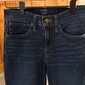 J. Crew Dark Blue Straight Leg Jeans